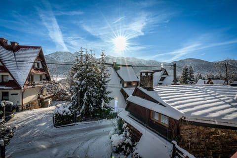 Neighbourhood, Winter, Mountain view