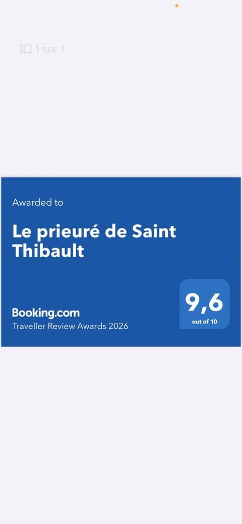 Le prieuré de Saint Thibault Bed and Breakfast in Lagny-sur-Marne