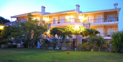 Property building, Sunset