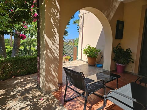 Property building, Patio, Spring, Day, Garden, View (from property/room), Seating area, Garden view