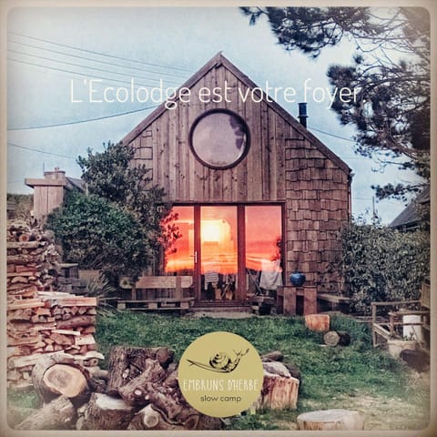 Dernier Ecolodge avant NewYork House in Finistere