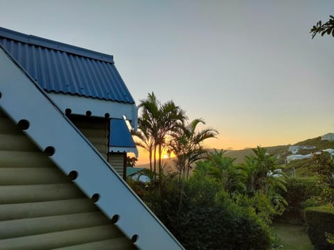 Property building, Sunset