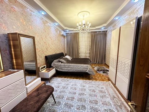 Bed, Photo of the whole room, Bedroom, wardrobe
