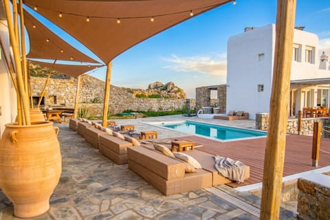 Property building, Patio, Day, View (from property/room), Swimming pool, Time of day, Location, sunbed