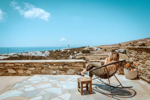 Nearby landmark, Day, Natural landscape, View (from property/room), Balcony/Terrace, Seating area, Sea view, sunbed