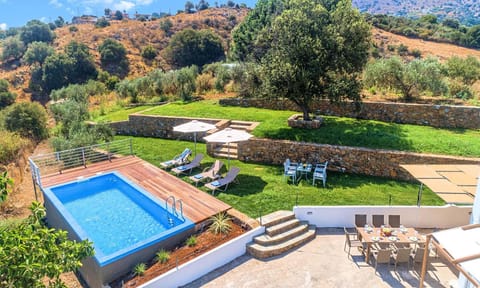 Patio, Natural landscape, Garden, Garden view, Swimming pool