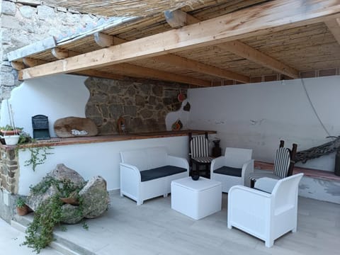 Patio, Living room, Seating area