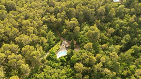 Trainhouse with big pool Villa in Flayosc