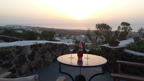 Natural landscape, View (from property/room), Balcony/Terrace, Sunset