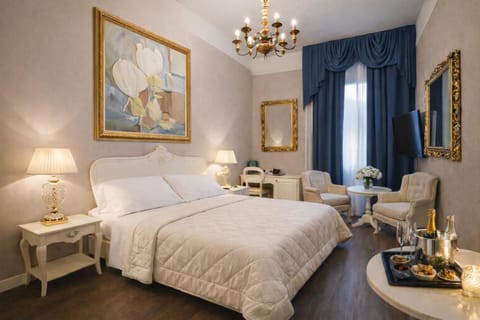 Bed, Food and drinks, Photo of the whole room