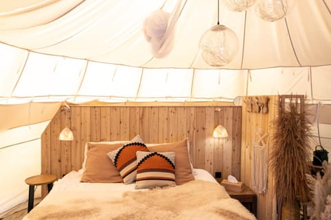 Comfort Tipi Marie, Tipi Bo Deluxe & tent Nicolaï - 'Glamping in stijl' Luxury tent in Zeeland, Netherlands