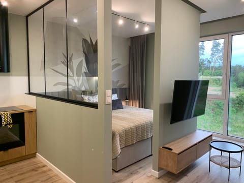 Bed, TV and multimedia, Bedroom