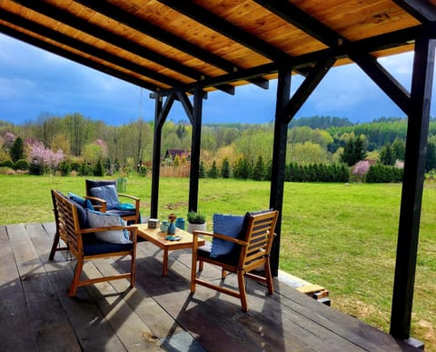 Spring, Natural landscape, Garden, View (from property/room), Balcony/Terrace, Seating area, Garden view