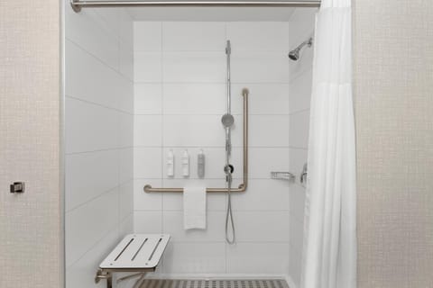 Shower, Bathroom, Bedroom, Facility for disabled guests, acessibility
