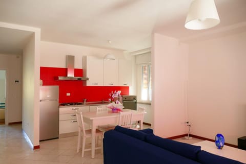 Living room, kitchen