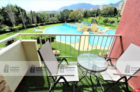Balcony/Terrace, Pool view