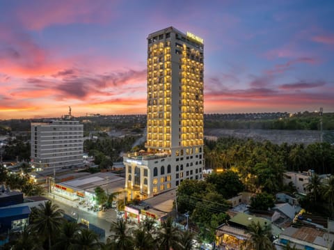 Property building, Location, Sunset