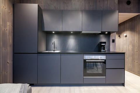 Coffee/tea facilities, Kitchen or kitchenette, dishwasher, oven, stove, kitchen