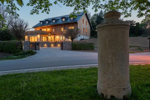 Property building, Night, Neighbourhood, Natural landscape, Street view