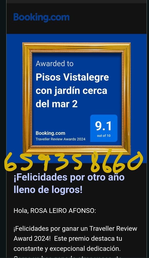 Pisos Taboada- 3A1 luminosos mirando al mar Apartment in Portonovo