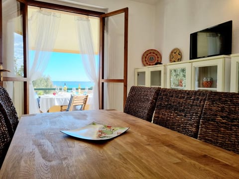 Living room, Seating area, Sea view