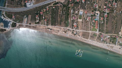Natural landscape, Bird's eye view, Beach, Sea view