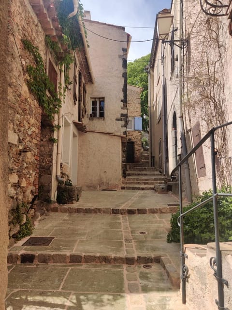 Logement neuf centre du village aux pieds du château Apartment in Grimaud