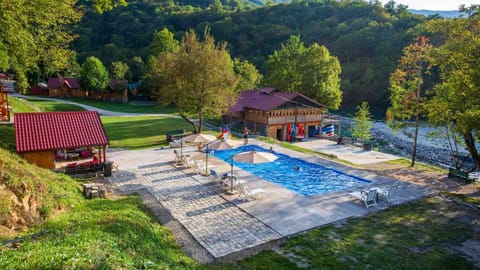 Natural landscape, Mountain view, Pool view, Swimming pool
