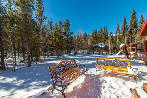 Enjoy the Creek Surrounded by High Mountain Peaks - Creekside Mountain Cabin Cabin in Alma