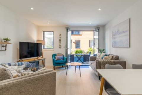 Patio, Living room, Seating area