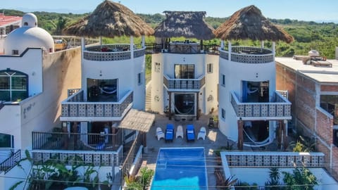 Property building, Pool view