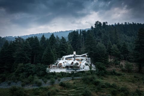 Neighbourhood, Natural landscape, Bird's eye view, Mountain view