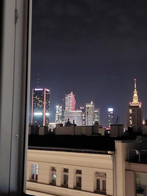 Property building, Night, City view