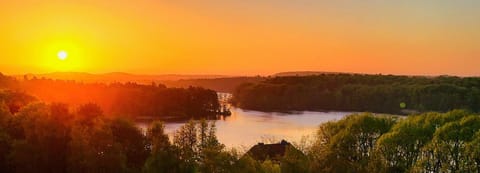 Natural landscape, Lake view, River view, Sunrise