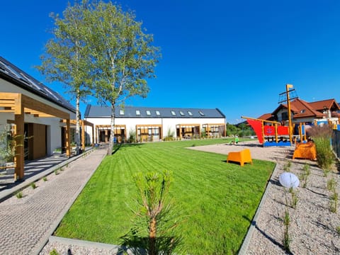 Property building, Day, Natural landscape, Children play ground, Garden, Garden view