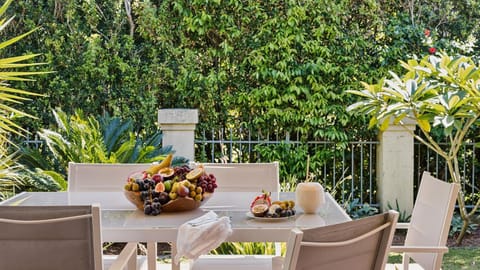 Patio, Garden, Seating area, Garden view