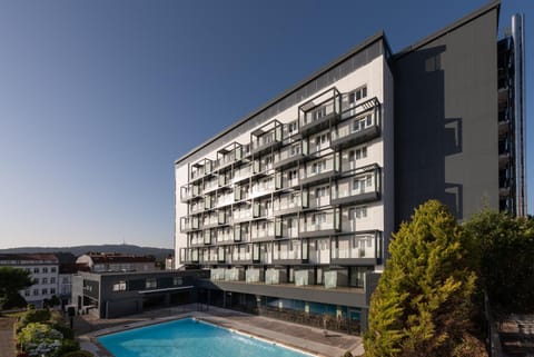 Property building, Pool view, Swimming pool