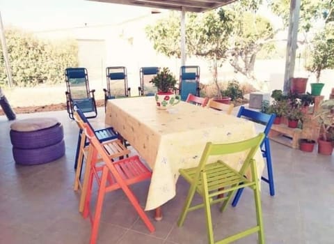 Property building, Patio