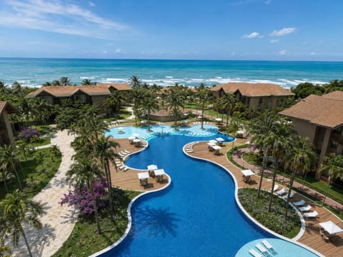 Bird's eye view, Garden, Sea view, Swimming pool, sunbed