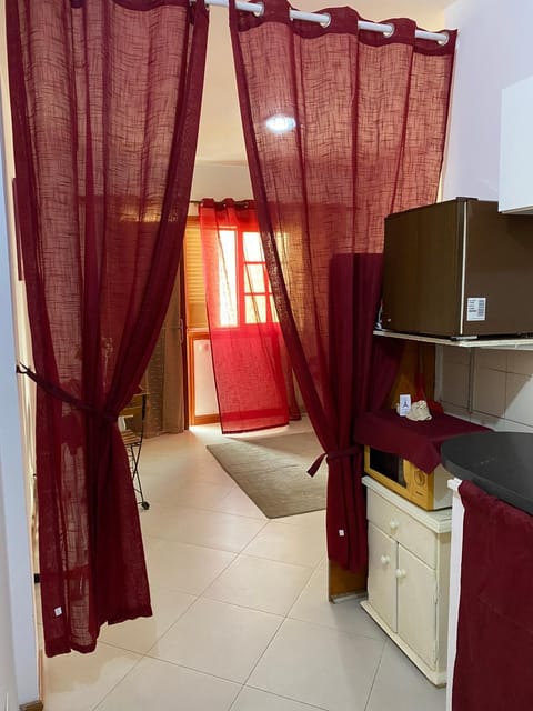 Living room, microwave, minibar, kitchen