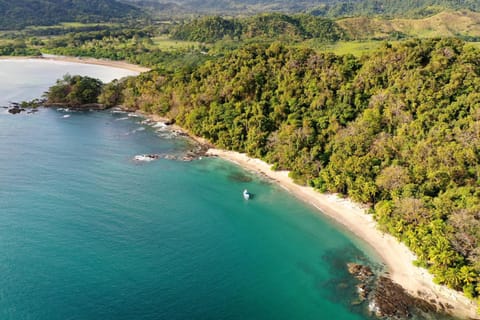 Natural landscape, Bird's eye view, Beach, Mountain view