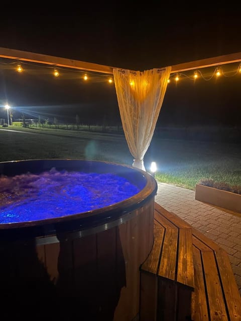 Leśna Osada -Dominikowo -sauna , balia House in West Pomeranian Voivodeship, Poland