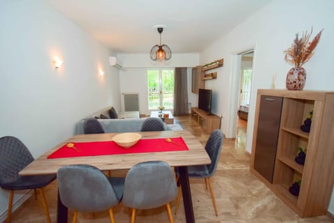 Living room, Seating area, Dining area