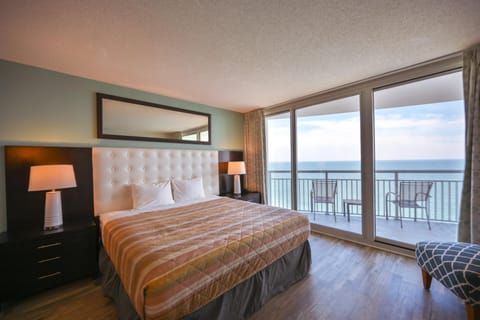 Bed, View (from property/room), Balcony/Terrace, Bedroom, Sea view