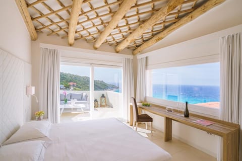 Bed, Photo of the whole room, Beach, Bedroom, Sea view