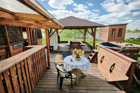 Property building, Patio, Spring, Day, View (from property/room), Seating area, Dining area