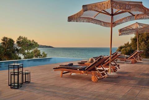 Pool view, Swimming pool, Sunrise, Sunset