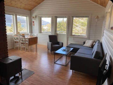 View (from property/room), Living room, Seating area, Dining area