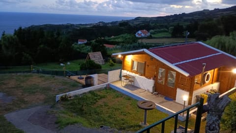Property building, Facade/entrance, Off site, Night, View (from property/room), Garden view