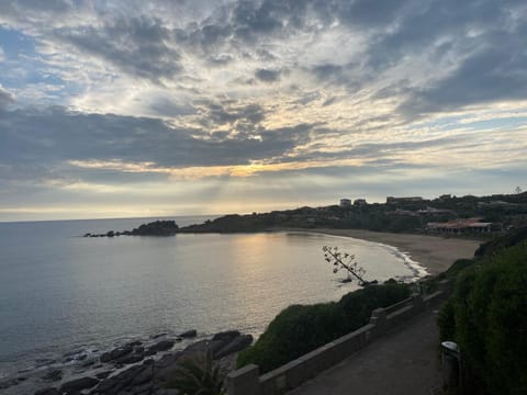 Nearby landmark, Beach, Sunset